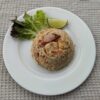 ข้าวผัดรวม/Mixed pork, chicken, sausage, crab sticks fried rice